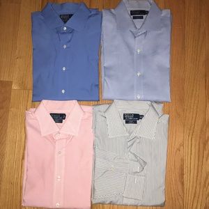 Men's Polo long sleeve dress shirts